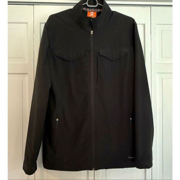 Merrell soft shell select dry black patch pocket jacket M - Picture 2 of 11